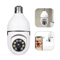 Wifi smart Caméra sécurité ampoule 1080P 360 degrés Caméra WiFi