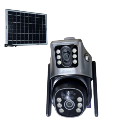 caméra extérieure LS VISION V380 LS-CS3-4G-EU 2K 4G/Wifi à double lentille PTZ 8W solaire